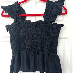 Hill House Home Black Paz Top